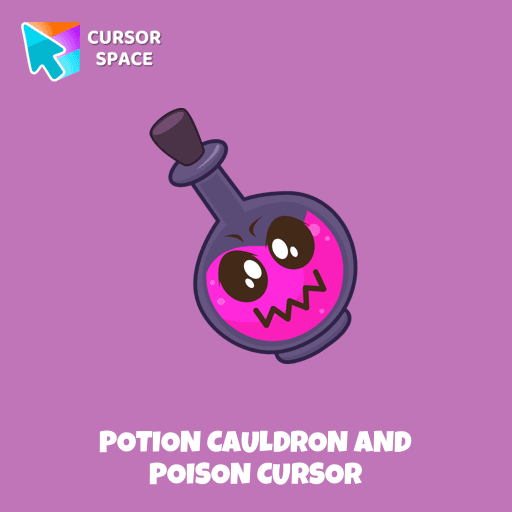 Potion Cauldron and Poison cursor pointer cursor
