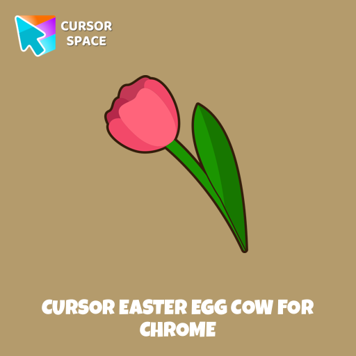 Cursor Easter Egg Cow For Chrome